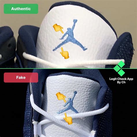 real vs fake jumpman